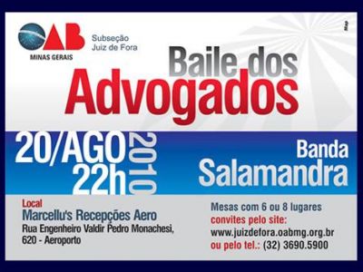 Leia a noticia completa sobre Baile dos Advogados 2010 - Suspensão de reservas de mesa pelo site