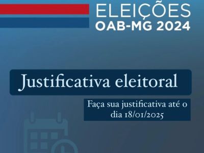 Leia a noticia completa sobre Eleições OAB 2024: Aberto prazo de justificativa